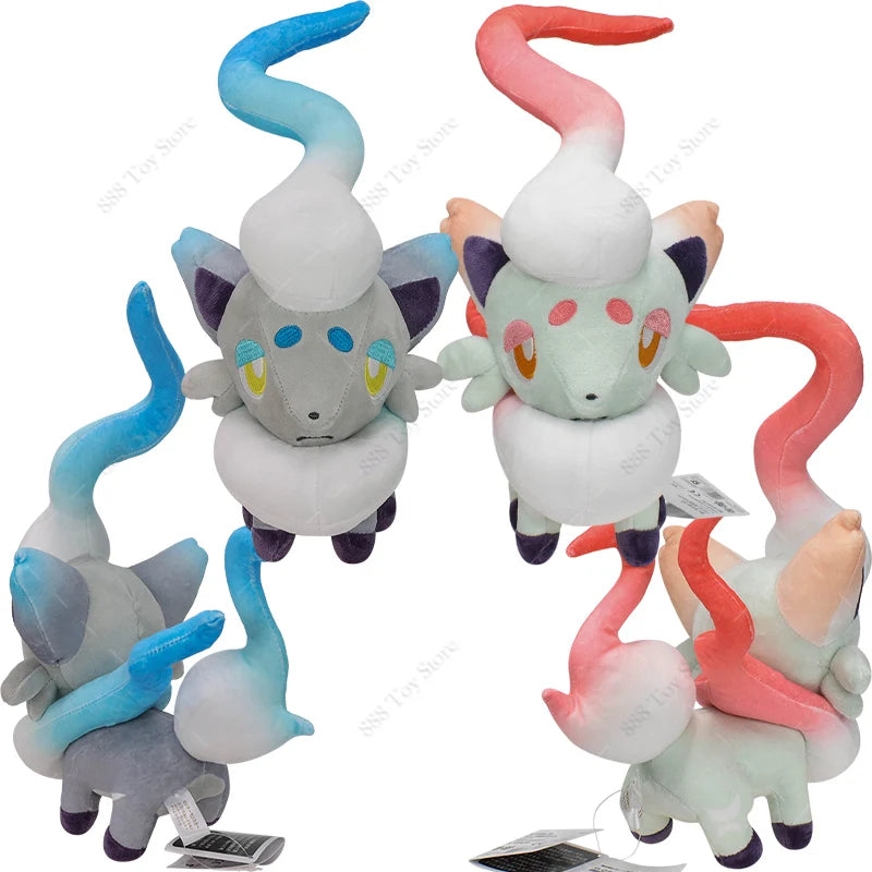 New Arrival Pokemon Plush Shiny Hisuian Zorua Soft Stuffed Animal Toy Anime Hisuian Zorua Plushie Dolls For Kids Birthday Gifts New Arrival Pokemon Plush Shiny Hisuian Zorua Soft Stuffed Animal Toy Anime Hisuian Zorua Plushie Dolls For Kids Birthday Gifts